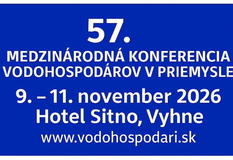57. konferencia vodohospodárov v priemysle