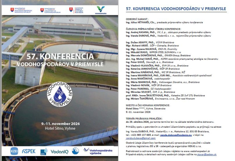 Program prednášok a konferencie spolu s pozvánkou